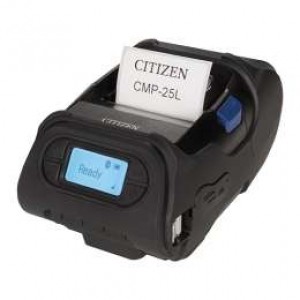 Citizen CMP-25L, USB, RS232, BT, 8 Punkte/mm (203dpi), Display, ZPL, CPCL