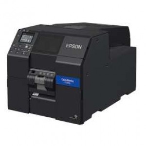 Epson ColorWorks CW-C6500Pe, Peeler, Disp., USB, Ethernet, schwarz