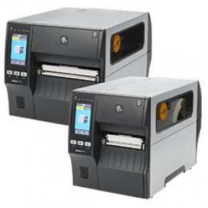 Zebra ZT411, 24 Punkte/mm (600dpi), Peeler, Rewinder, Disp. (Farbe), RTC, EPL, ZPL, ZPLII, USB, RS232, Ethernet