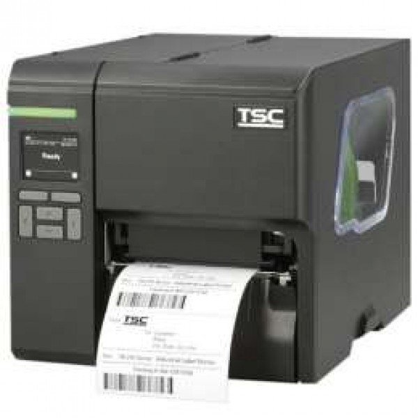 TSC ML340P WLAN ready, 12 Punkte/mm (300dpi), Disp. (Farbe), RTC, USB, RS232, Ethernet